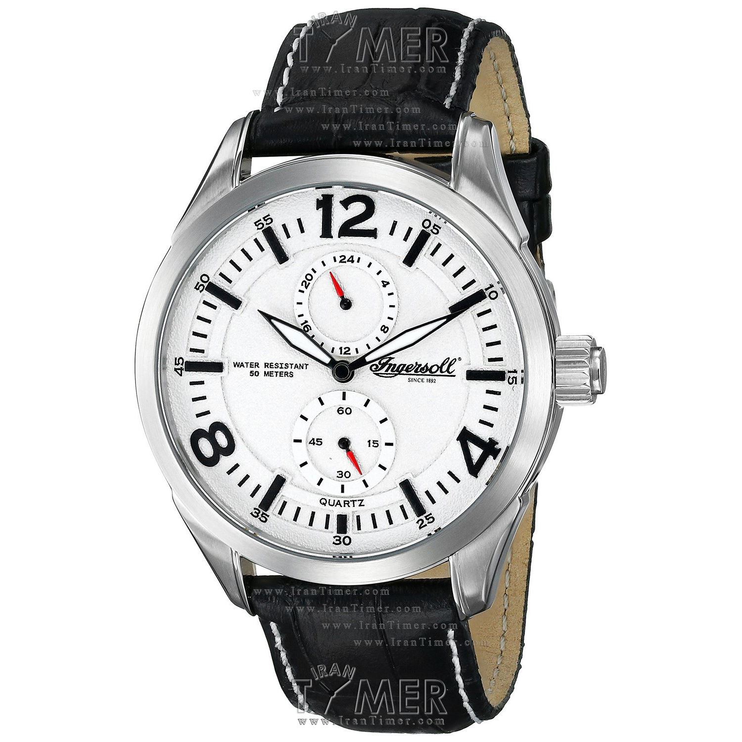 قیمت و خرید ساعت مچی مردانه اینگرسول(INGERSOLL) مدل INQ028whbk کلاسیک | اورجینال و اصلی
