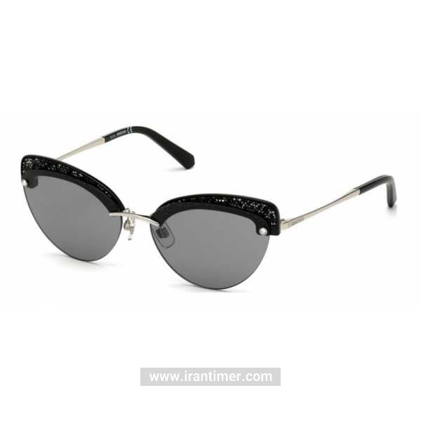 قیمت و خرید عینک آفتابی زنانه فشن (SWAROVSKI) مدل SK 0257 16A 57 | اورجینال و اصلی