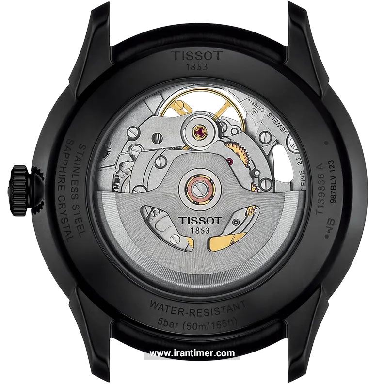 قیمت و خرید ساعت مچی مردانه تیسوت(TISSOT) مدل T139.836.36.441.00 کلاسیک | اورجینال و اصلی