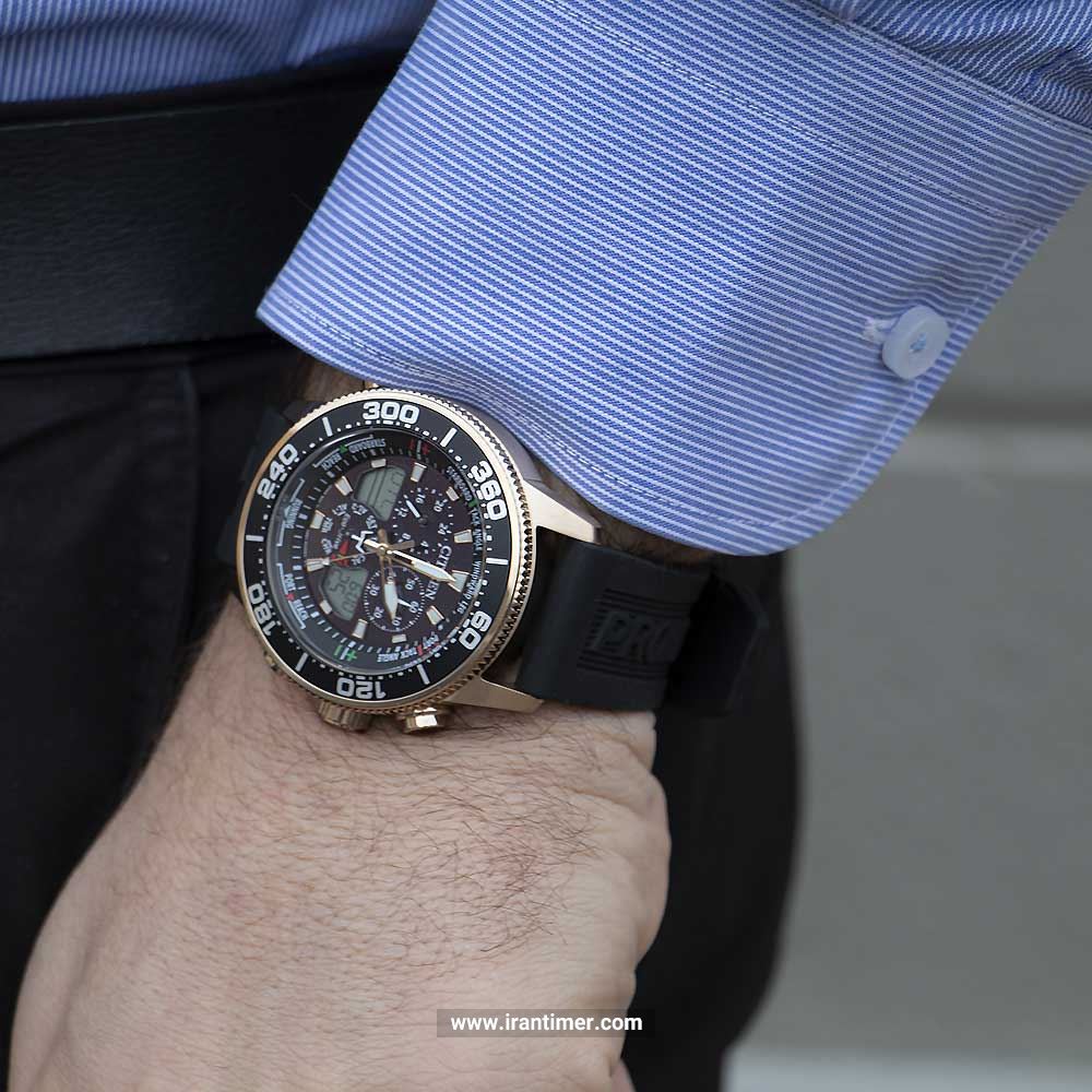 قیمت و خرید ساعت مچی مردانه سیتیزن(CITIZEN) مدل JR4063-12E اسپرت | اورجینال و اصلی