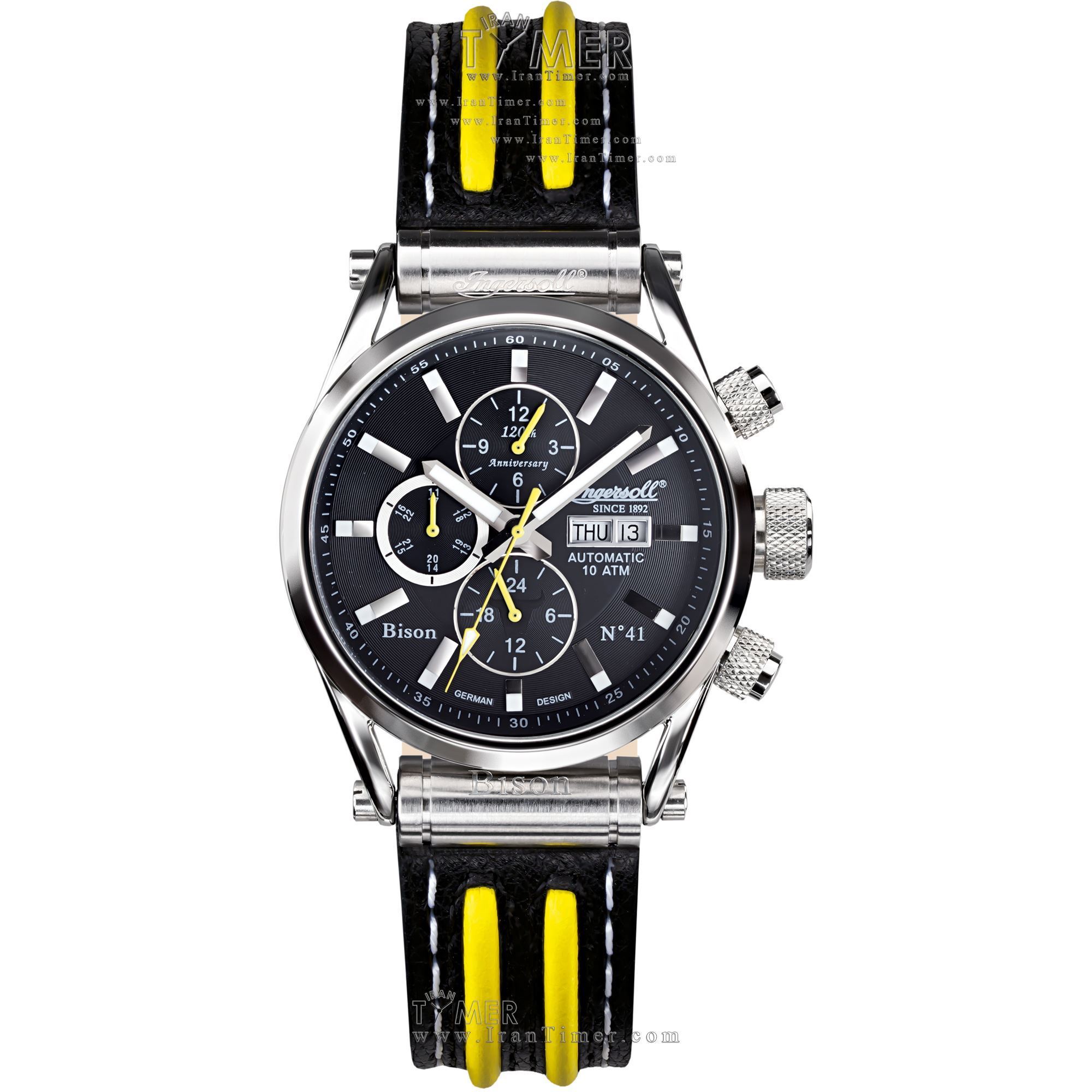 قیمت و خرید ساعت مچی مردانه اینگرسول(INGERSOLL) مدل IN2813BK کلاسیک | اورجینال و اصلی