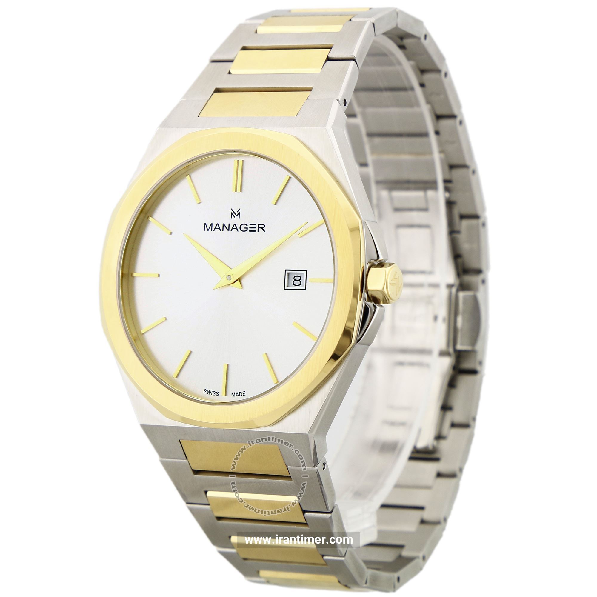 قیمت و خرید ساعت مچی مردانه منیجر(MANAGER) مدل MAN-RF-112-BGM کلاسیک | اورجینال و اصلی