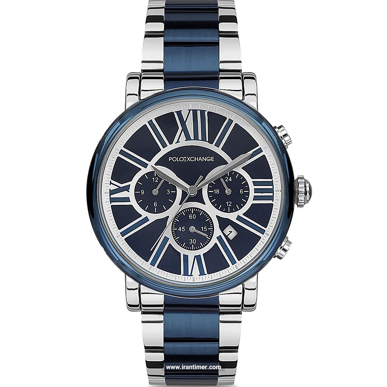 قیمت و خرید ساعت مچی مردانه پولو اکسچنج(POLO EXCHANGE) مدل PX-001-02 کلاسیک | اورجینال و اصلی