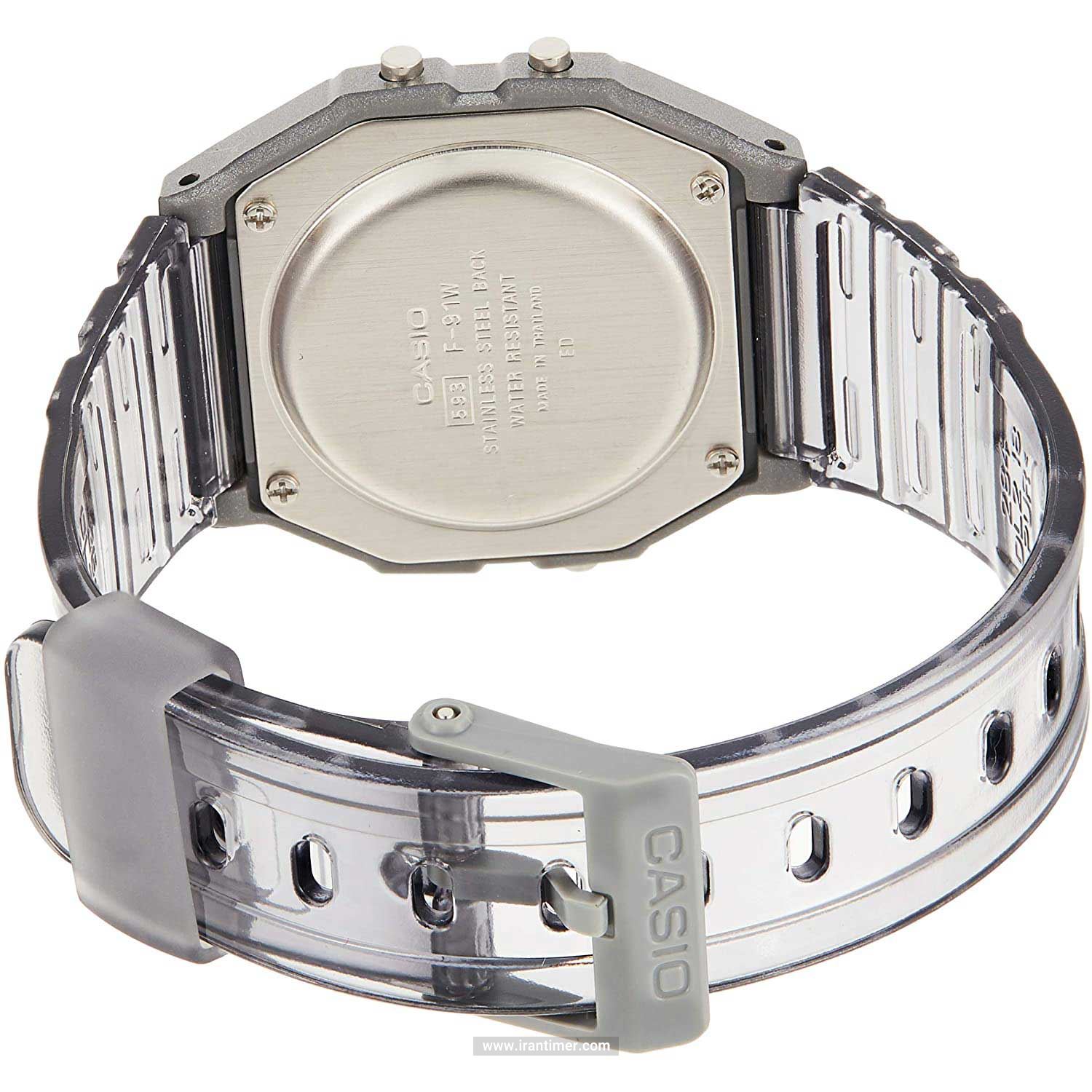 قیمت و خرید ساعت مچی مردانه کاسیو (CASIO) جنرال مدل F-91WS-8DF اسپرت | اورجینال و اصلی