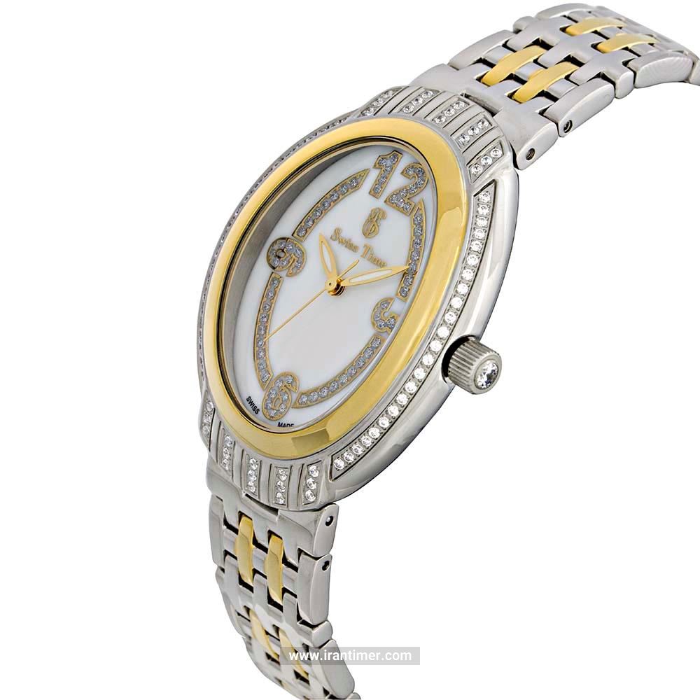 قیمت و خرید ساعت مچی زنانه سوئیس تایم(SWISS TIME) مدل ST 575-TT GP فشن | اورجینال و اصلی