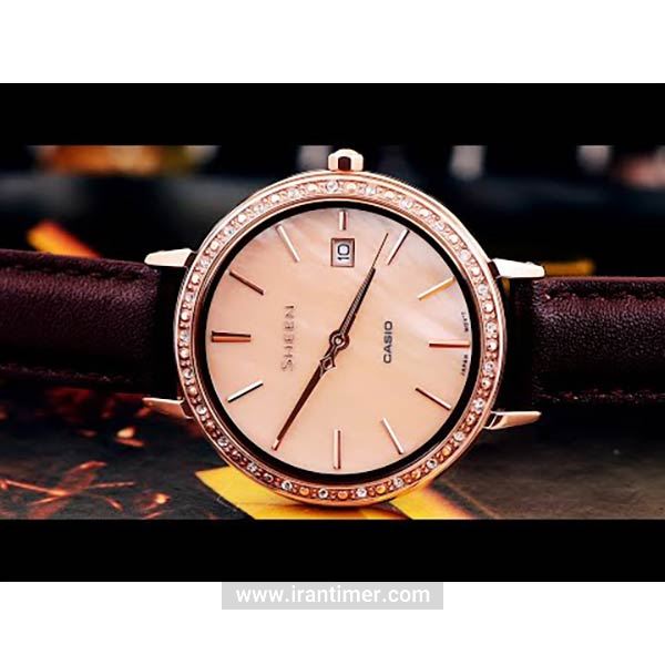 قیمت و خرید ساعت مچی زنانه کاسیو (CASIO) شین مدل SHE-4052PGL-4AUDF کلاسیک | اورجینال و اصلی