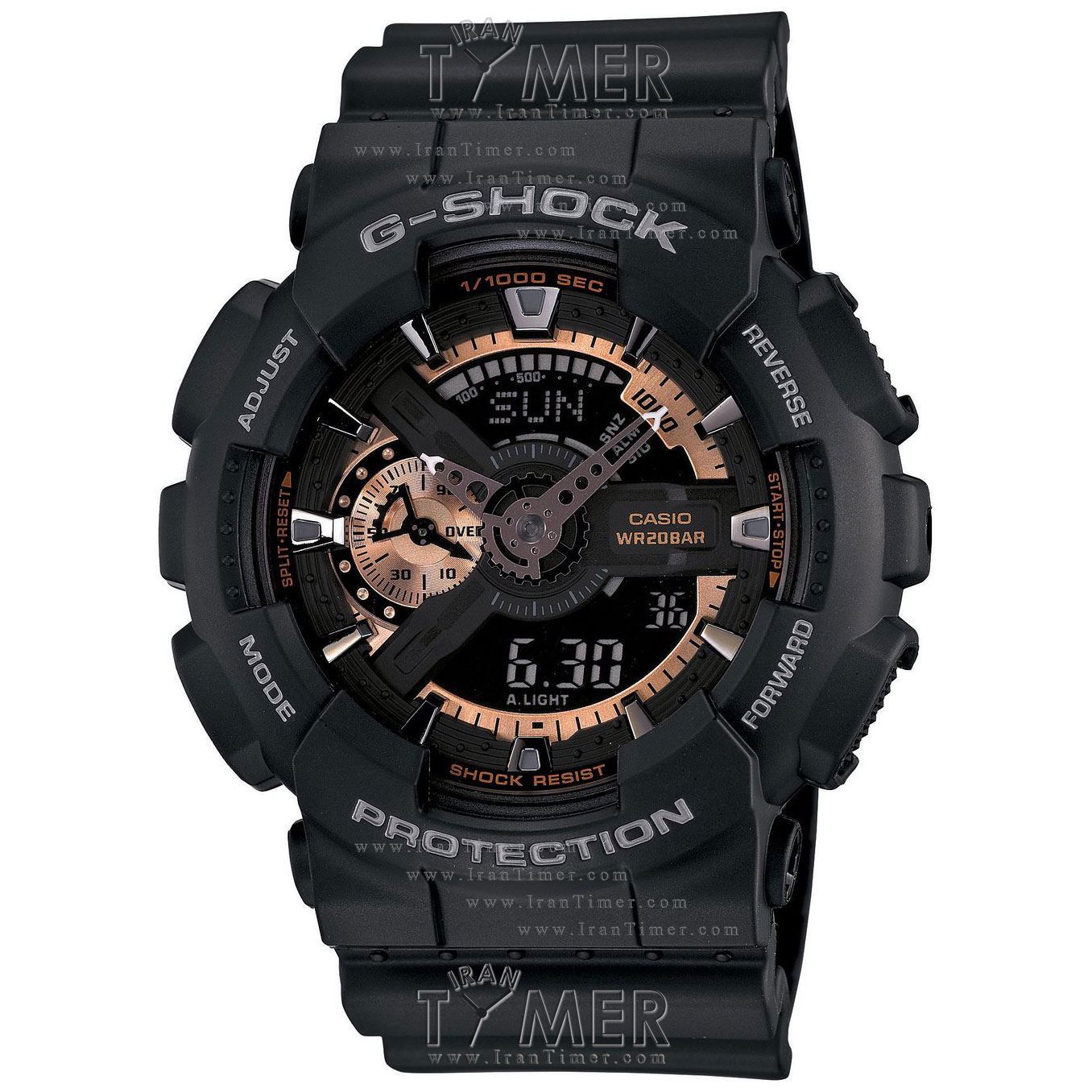 قیمت و خرید ساعت مچی مردانه کاسیو (CASIO) جی شاک مدل GA-110RG-1ADR اسپرت | اورجینال و اصلی