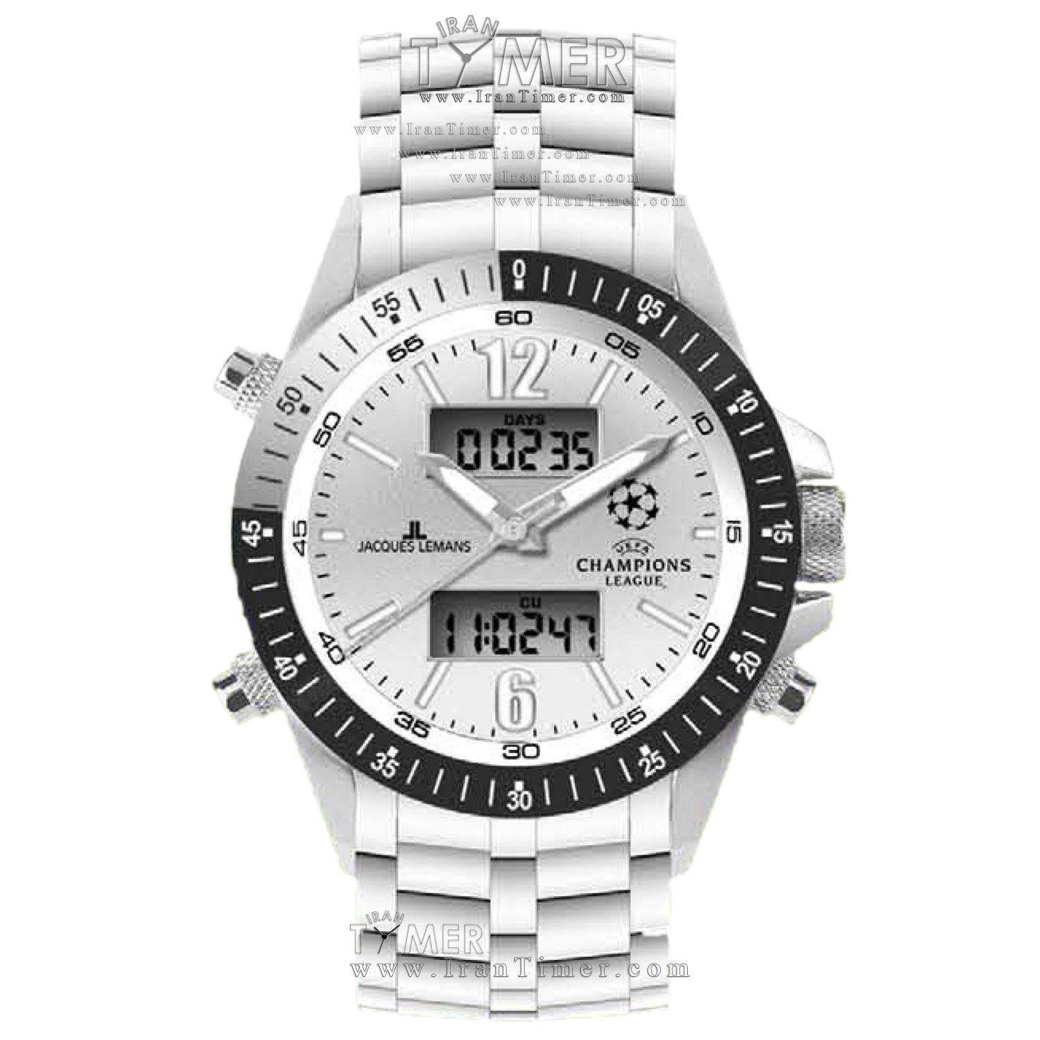 قیمت و خرید ساعت مچی مردانه ژاک لمن(JACQUES LEMANS) مدل U-34D اسپرت | اورجینال و اصلی