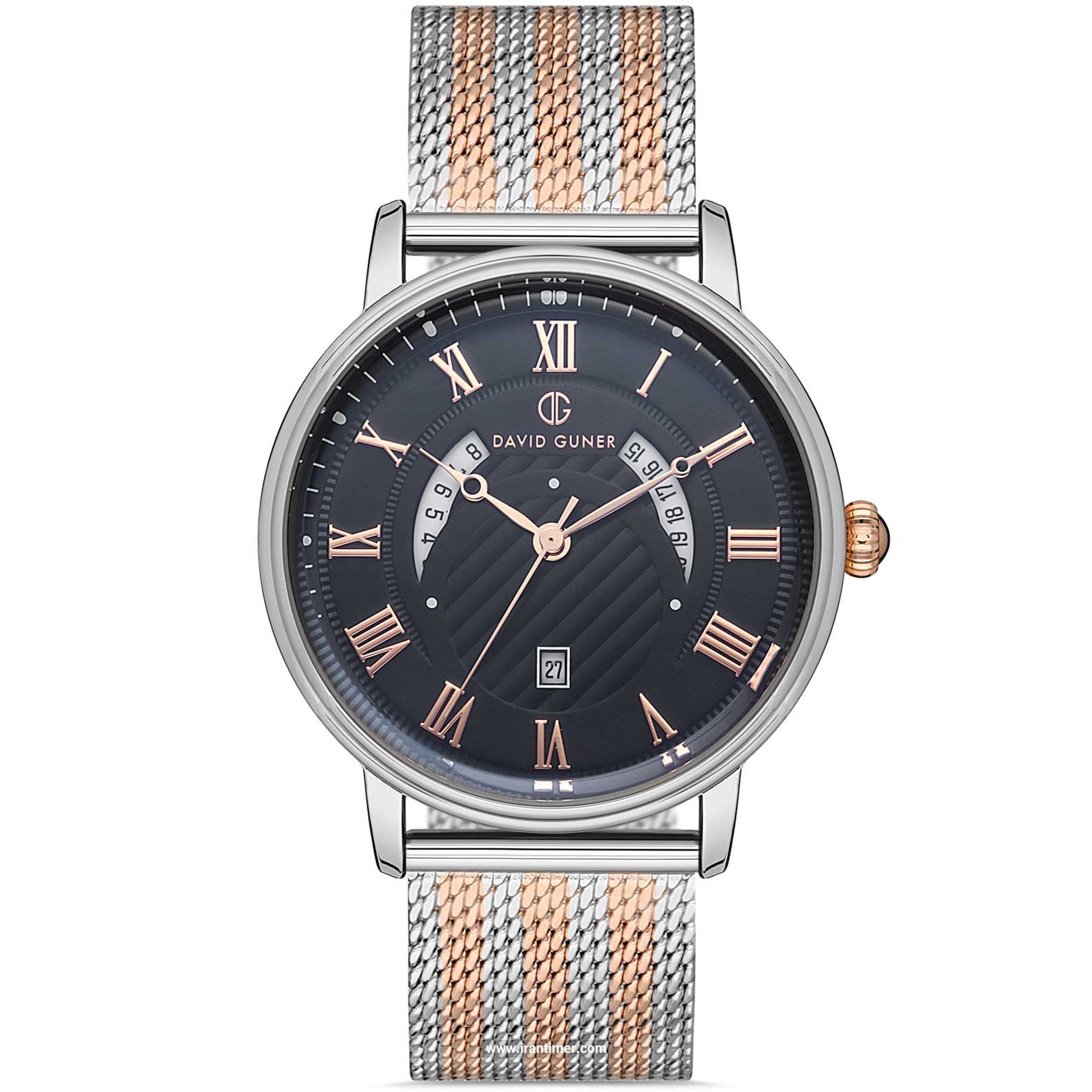 قیمت و خرید ساعت مچی مردانه دیوید گانر(David Guner) مدل DG-8237GC-E2 کلاسیک | اورجینال و اصلی