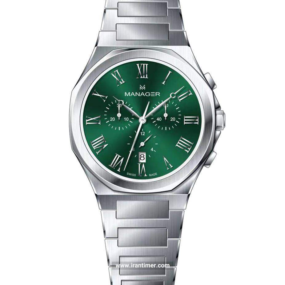 قیمت و خرید ساعت مچی مردانه منیجر(MANAGER) مدل MAN-RS-214-SM کلاسیک | اورجینال و اصلی