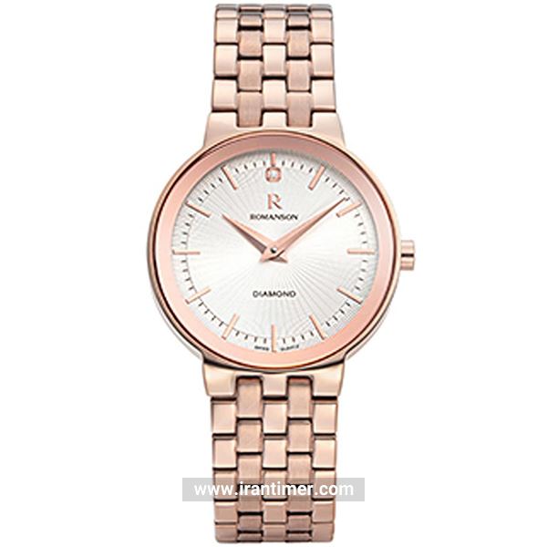 قیمت و خرید ساعت مچی زنانه رومانسون(ROMANSON) مدل RM0B19LLRRAS6R-W کلاسیک | اورجینال و اصلی