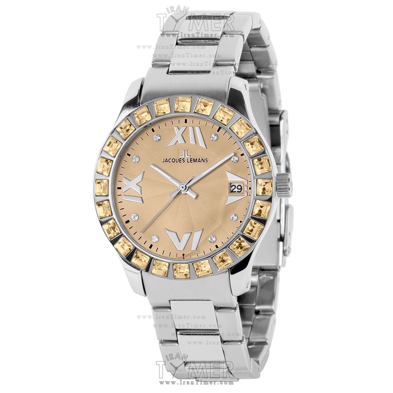قیمت و خرید ساعت مچی زنانه ژاک لمن(JACQUES LEMANS) مدل 1-1517X کلاسیک فشن | اورجینال و اصلی