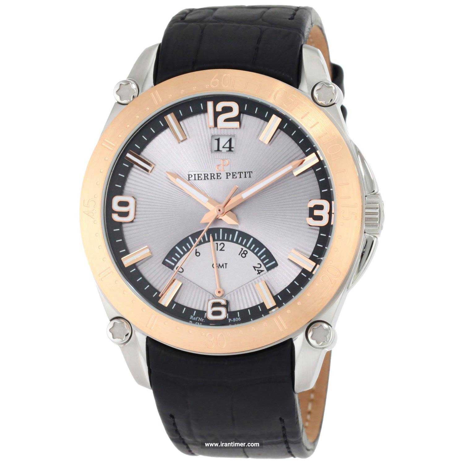 قیمت و خرید ساعت مچی مردانه پیرپتی(Pierre Petit) مدل P-806B کلاسیک | اورجینال و اصلی