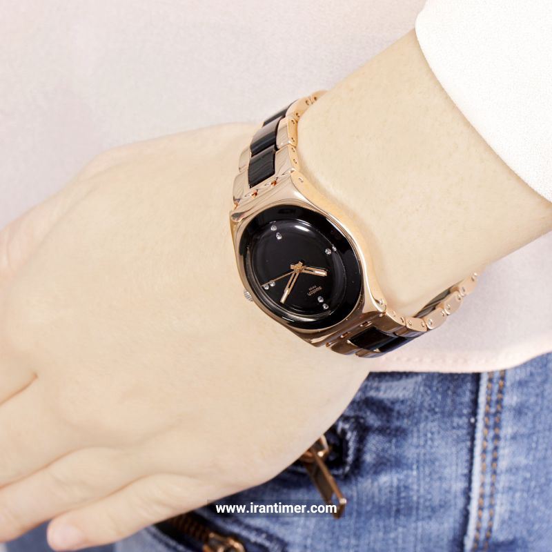 قیمت و خرید ساعت مچی زنانه سواچ(SWATCH) مدل YLG123G کلاسیک | اورجینال و اصلی