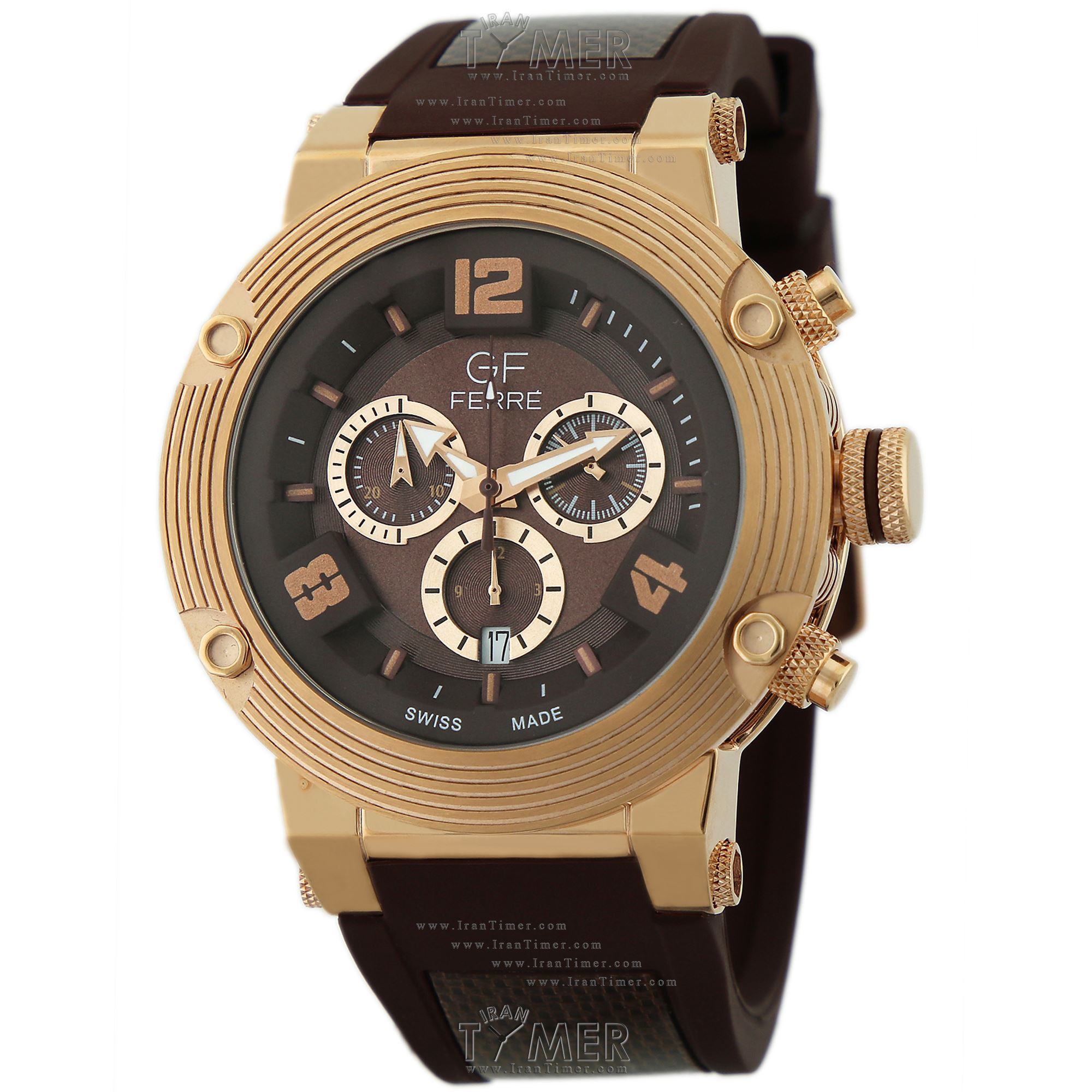 قیمت و خرید ساعت مچی مردانه جی اف فره(GF FERRE) مدل GF.BR15053 اسپرت | اورجینال و اصلی