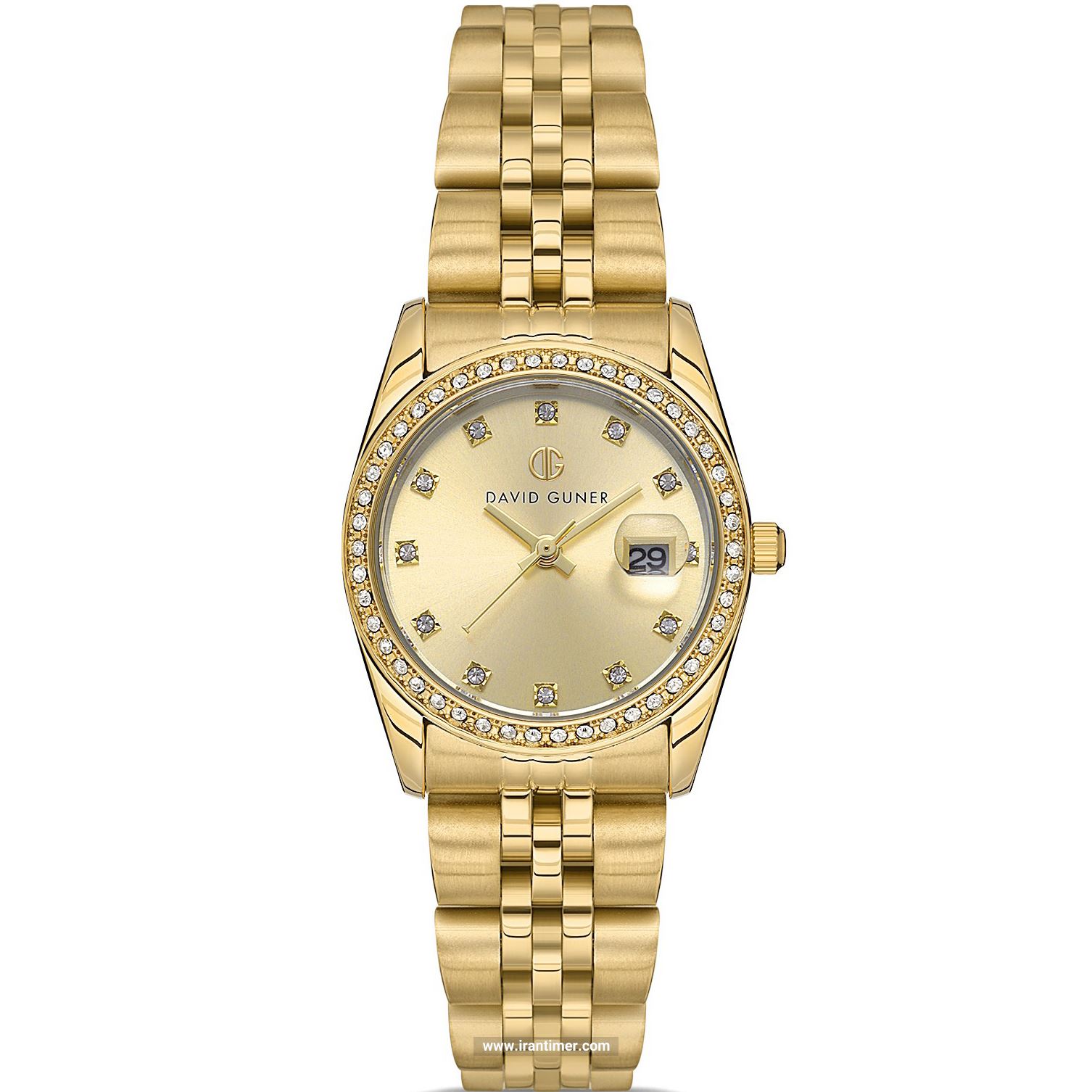 قیمت و خرید ساعت مچی زنانه دیوید گانر(David Guner) مدل DG-8635LA-B4 فشن | اورجینال و اصلی