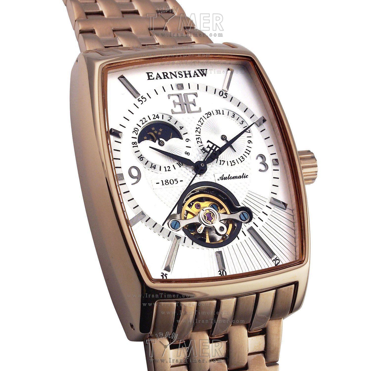 قیمت و خرید ساعت مچی مردانه ارنشا(EARNSHAW) مدل ES-8010-44 کلاسیک | اورجینال و اصلی