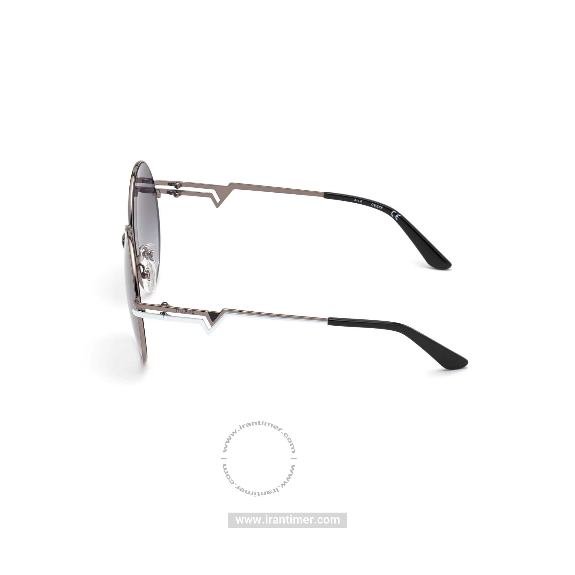 قیمت و خرید عینک آفتابی زنانه کلاسیک (guess) مدل GU 7734 08B 60 | اورجینال و اصلی