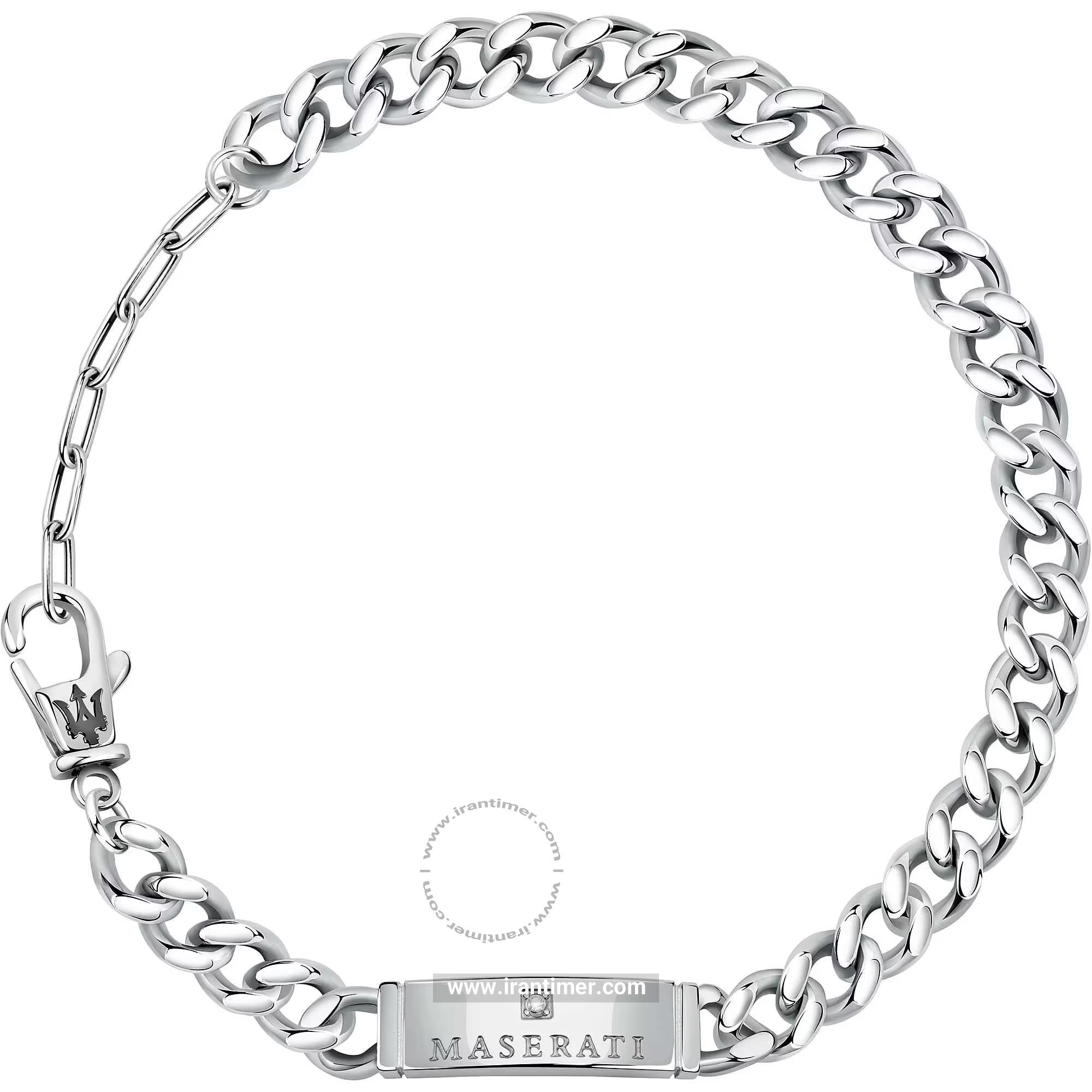 قیمت و خرید دستبند باز مردانه مازراتی(MASERATI) مدل JM221ATY08 کلاسیک | اورجینال و اصلی