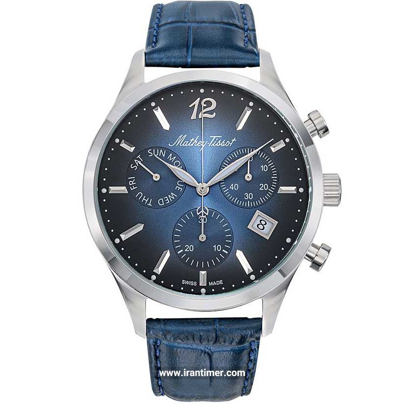 قیمت و خرید ساعت مچی مردانه متی تیسوت(MATHEY TISSOT) مدل H411CHALBU کلاسیک | اورجینال و اصلی
