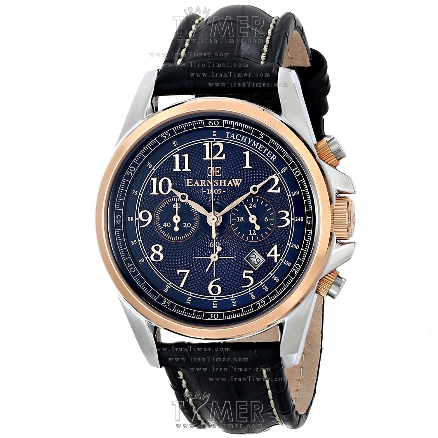 قیمت و خرید ساعت مچی مردانه ارنشا(EARNSHAW) مدل ES-8028-06 کلاسیک | اورجینال و اصلی