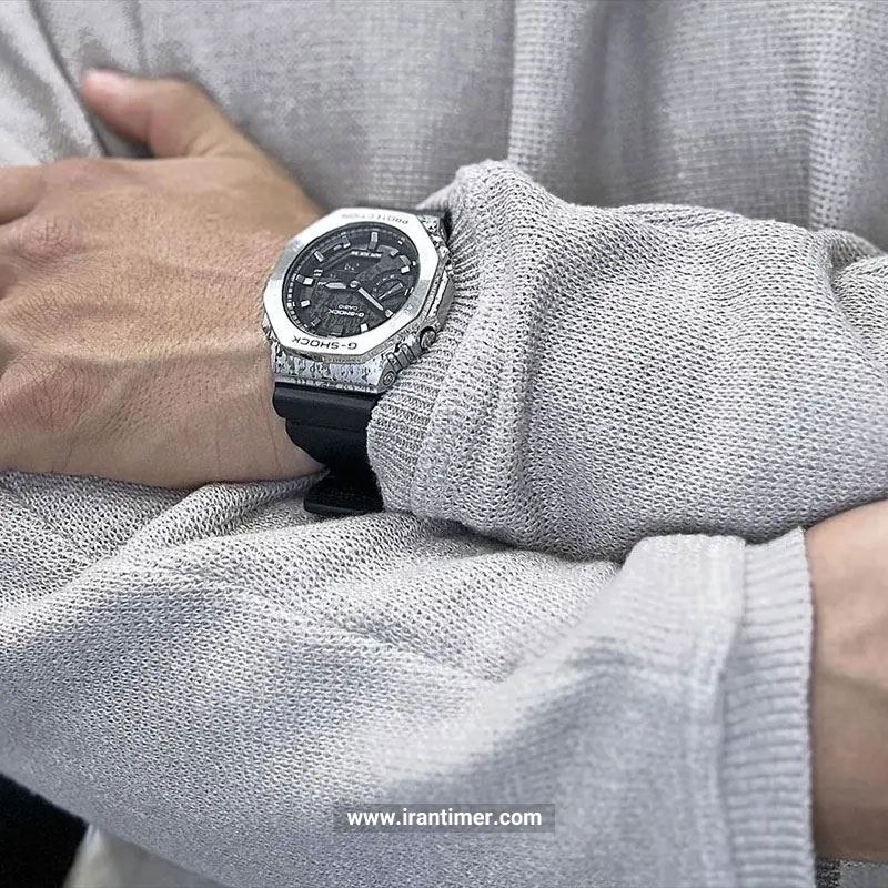 قیمت و خرید ساعت مچی مردانه کاسیو (CASIO) جی شاک مدل GM-2100GC-1ADR اسپرت | اورجینال و اصلی