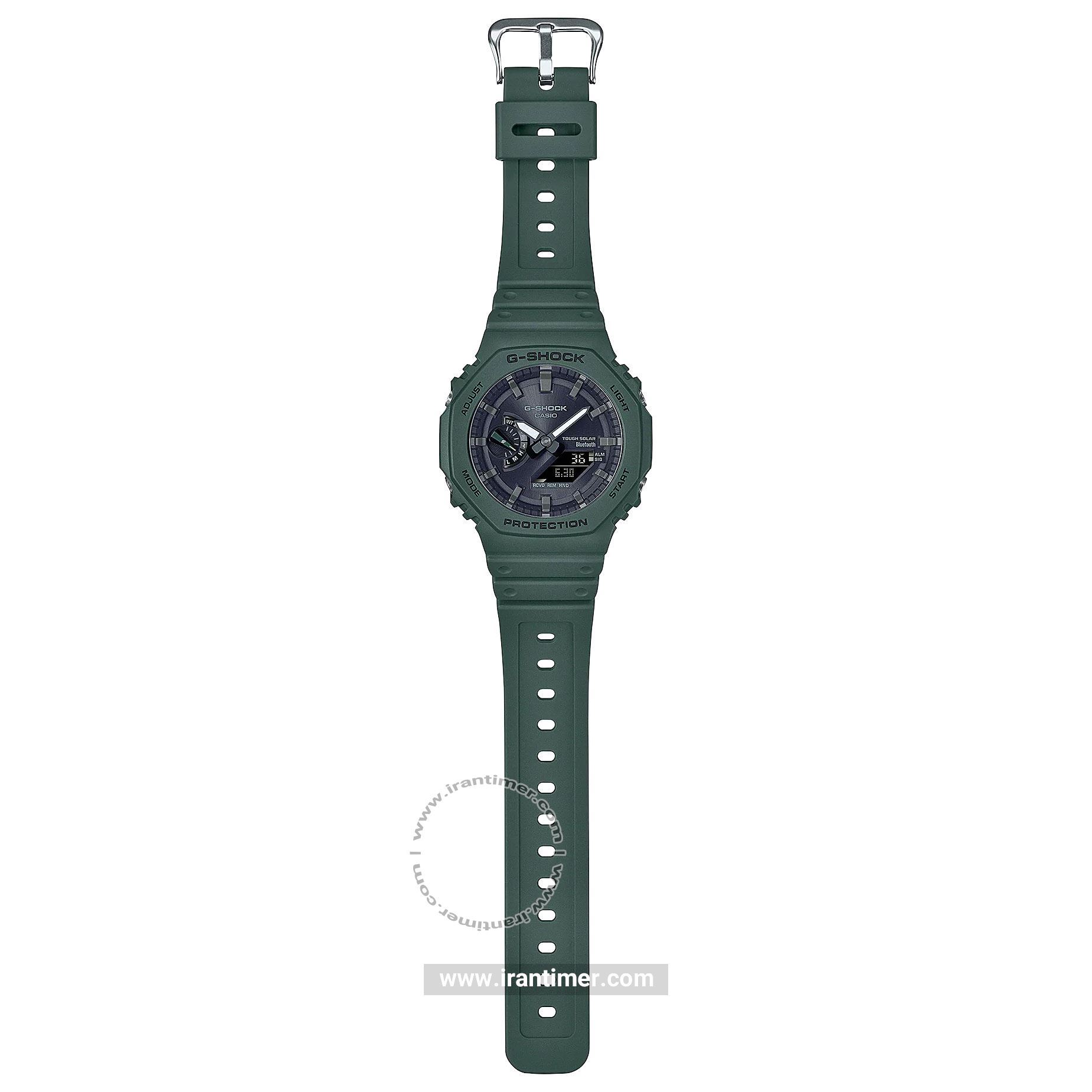 قیمت و خرید ساعت مچی مردانه کاسیو (CASIO) جی شاک مدل GA-B2100-3ADR اسپرت | اورجینال و اصلی