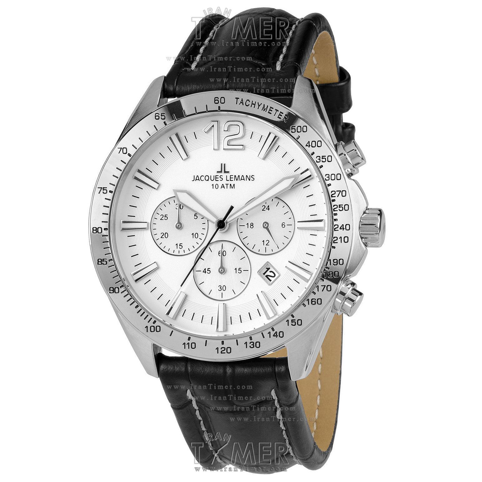قیمت و خرید ساعت مچی مردانه ژاک لمن(JACQUES LEMANS) مدل 1-1751B کلاسیک | اورجینال و اصلی
