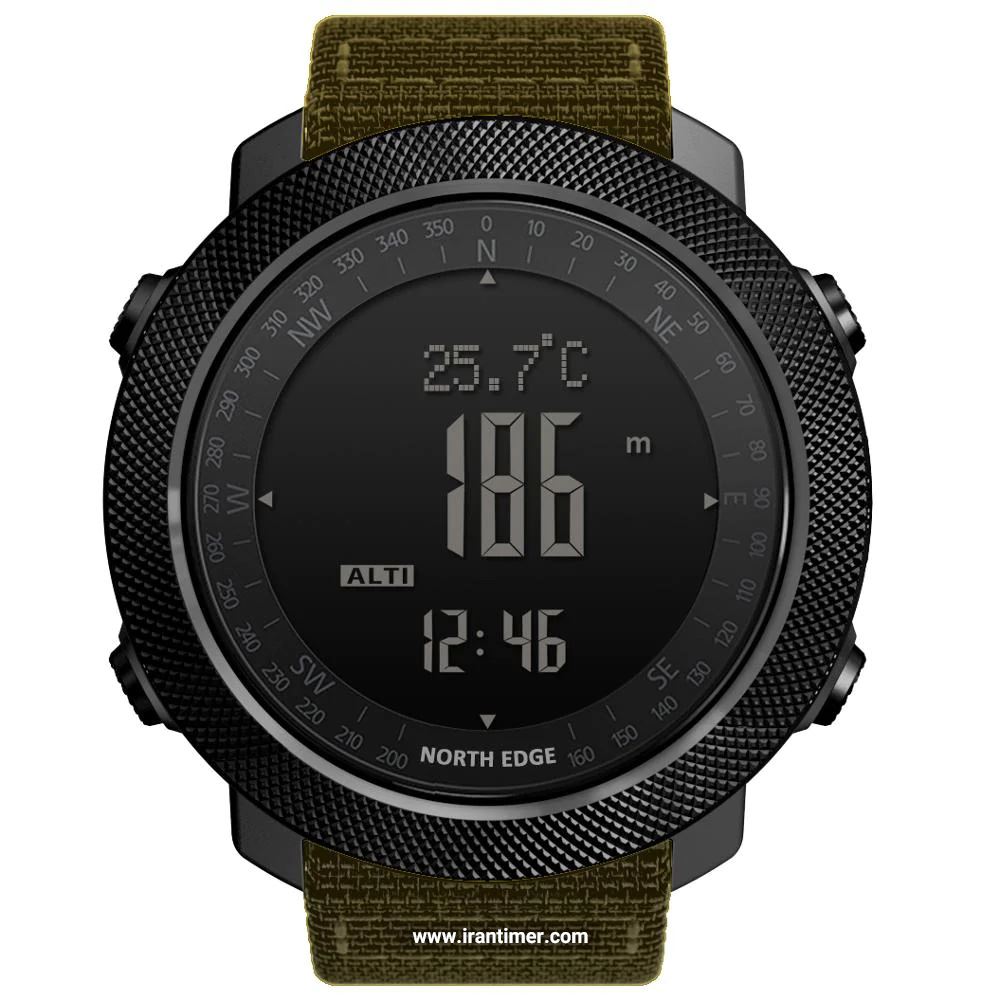 قیمت و خرید ساعت مچی مردانه نورث اج(North Edge) مدل APACH 3 Khaki اسپرت | اورجینال و اصلی