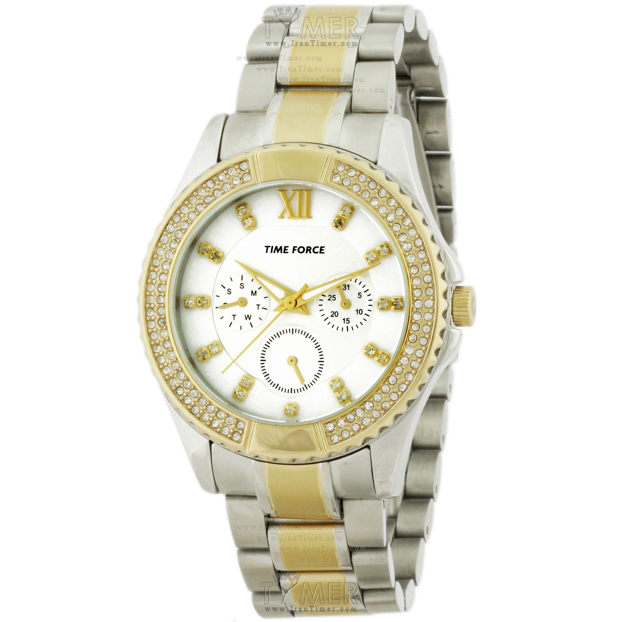 قیمت و خرید ساعت مچی زنانه تایم فورس(TIME FORCE) مدل TF4169L19M کلاسیک فشن | اورجینال و اصلی