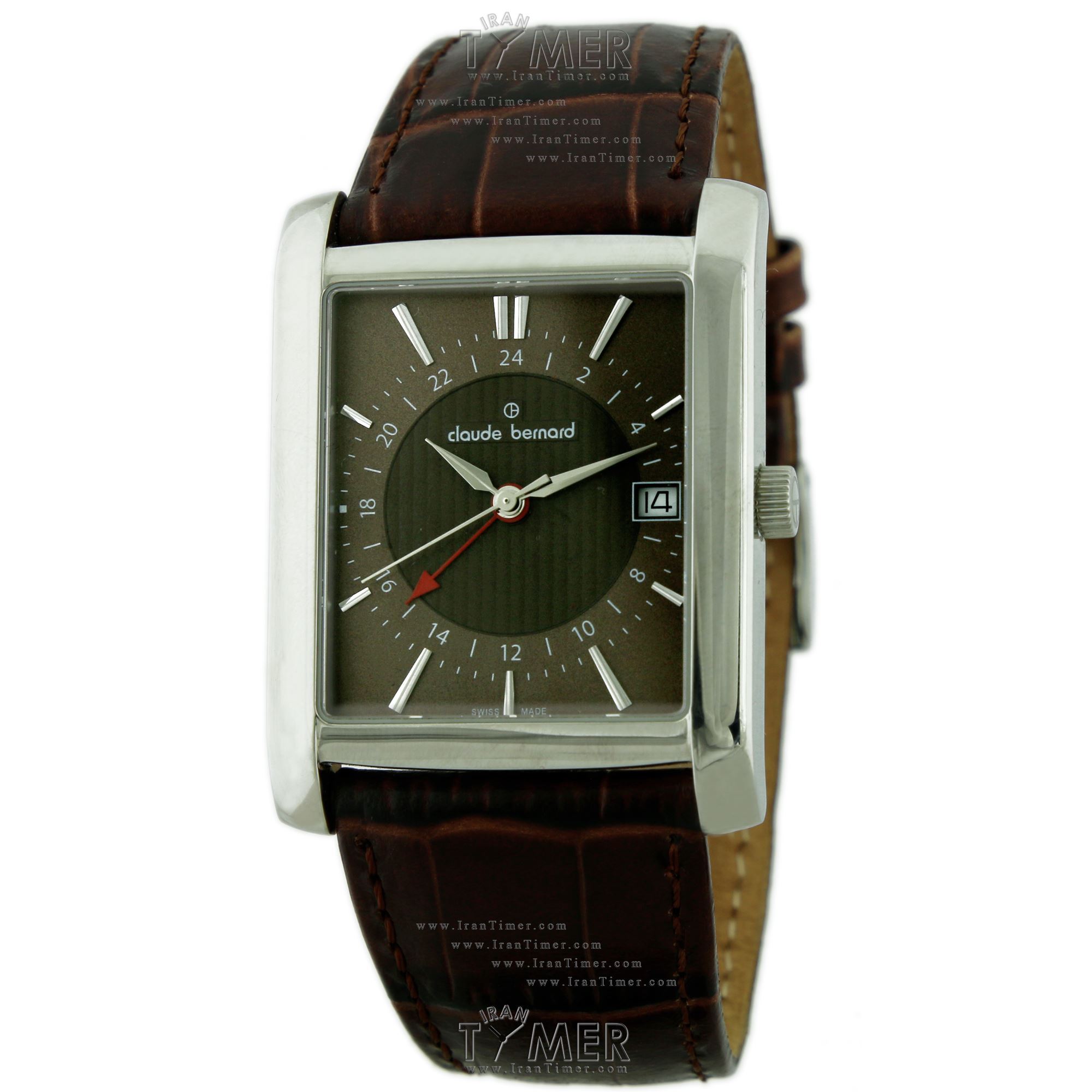 قیمت و خرید ساعت مچی مردانه کلودبرنارد(CLAUDE BERNARD) مدل 52003-S156BR | اورجینال و اصلی