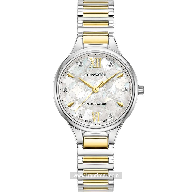 قیمت و خرید ساعت مچی زنانه کوین واچ(COINWATCH) مدل C194TWH فشن | اورجینال و اصلی