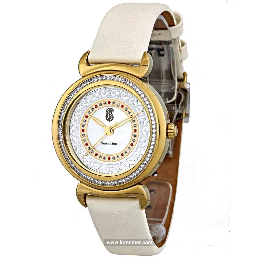 قیمت و خرید ساعت مچی زنانه سوئیس تایم(SWISS TIME) مدل ST 601L-GP فشن | اورجینال و اصلی