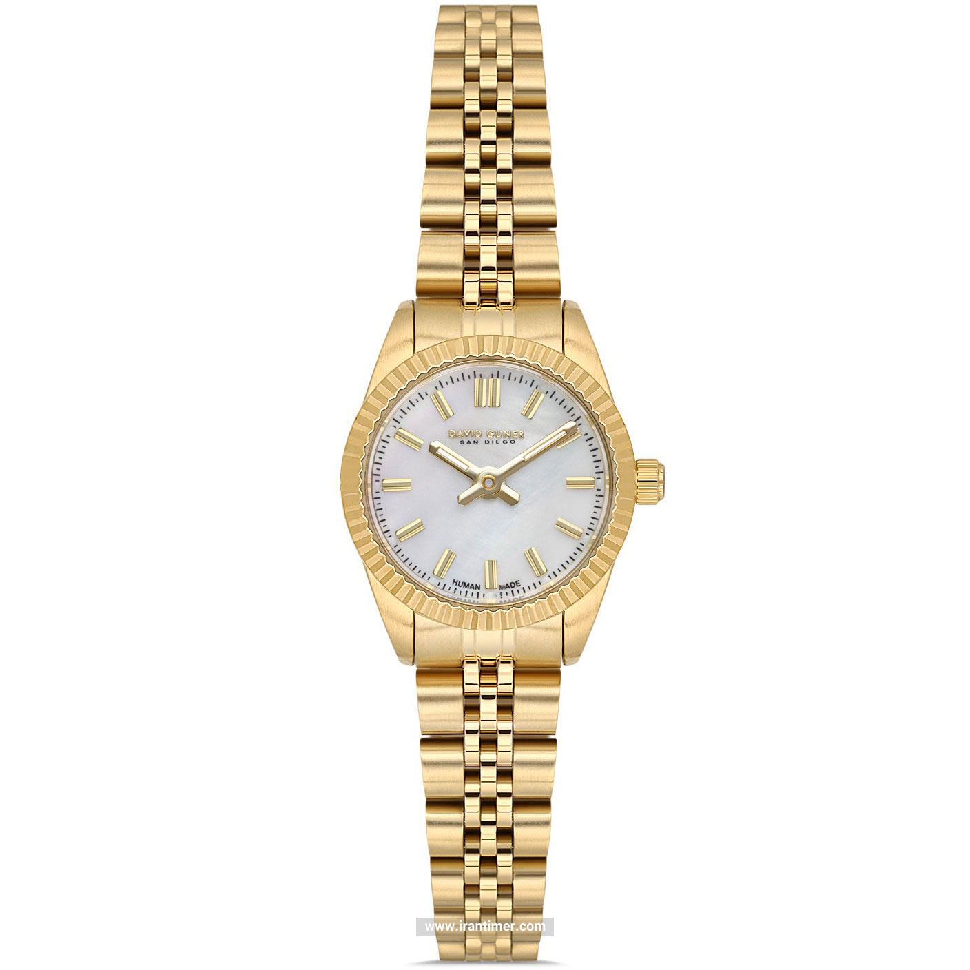 قیمت و خرید ساعت مچی زنانه دیوید گانر(David Guner) مدل DG-8889LA-B1 کلاسیک | اورجینال و اصلی