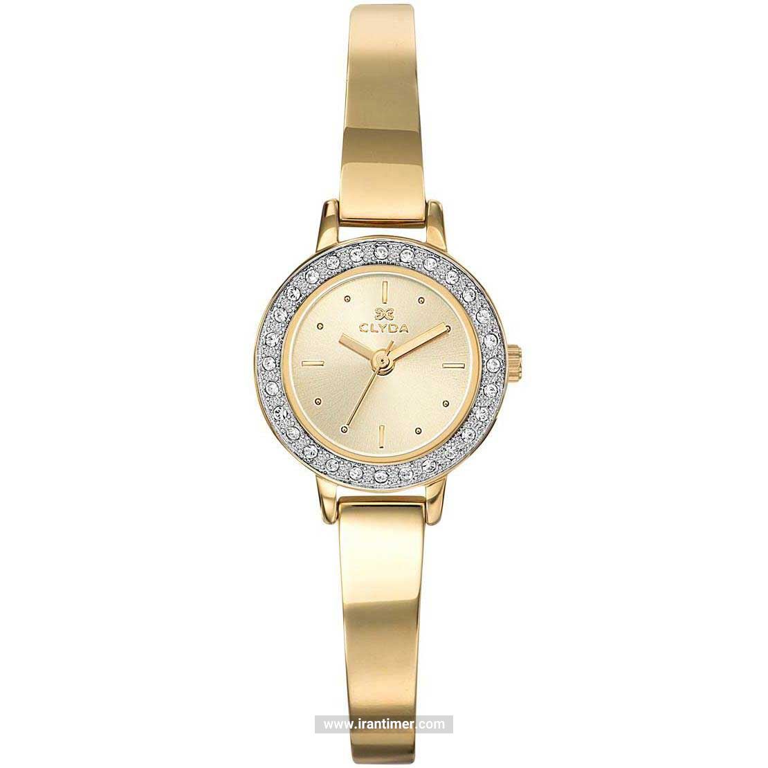 قیمت و خرید ساعت مچی زنانه کلیدا(Clyda) مدل CLA0725PTPW کلاسیک | اورجینال و اصلی