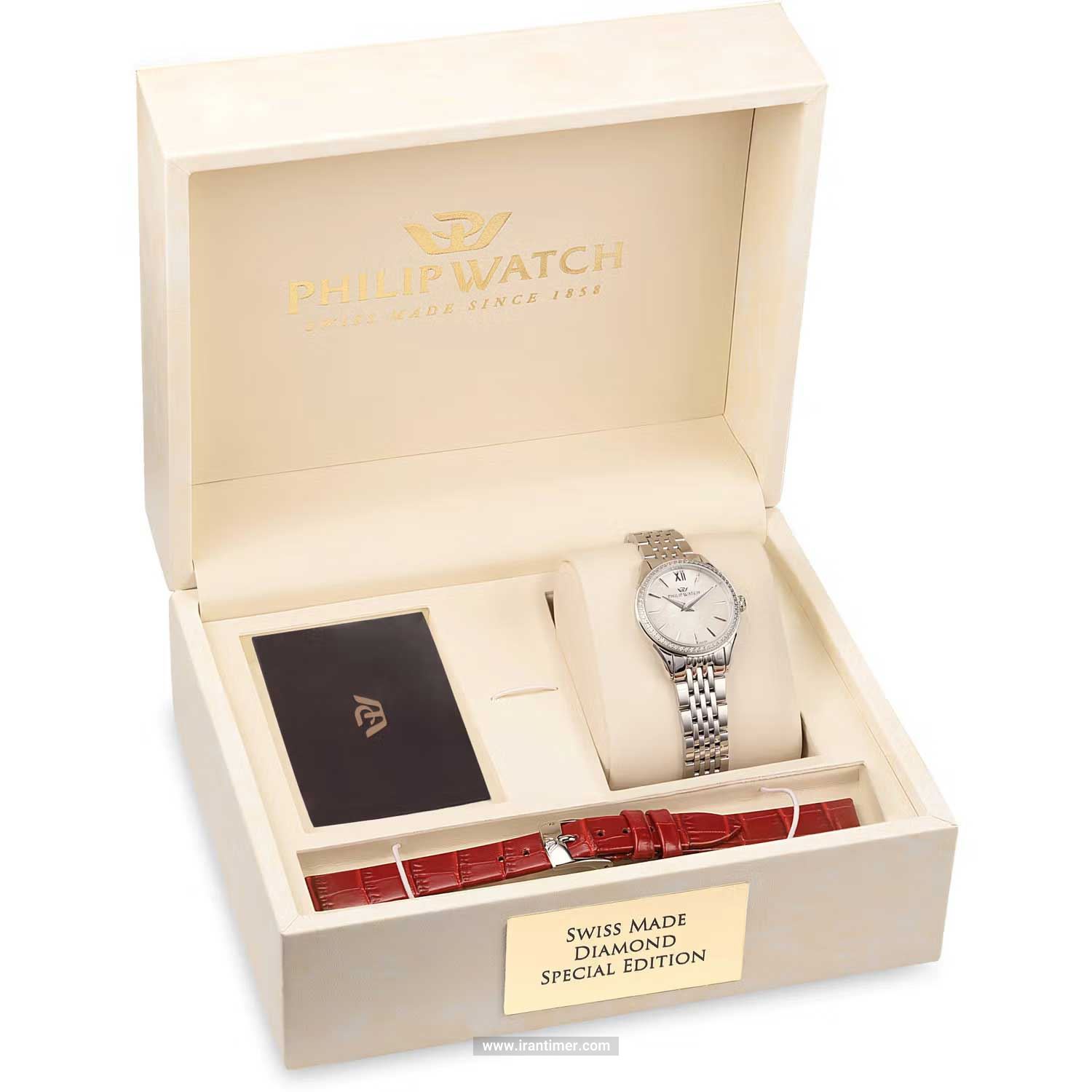 قیمت و خرید ساعت مچی زنانه فلیپ واچ(Philip Watch) مدل R8253217506 فشن | اورجینال و اصلی