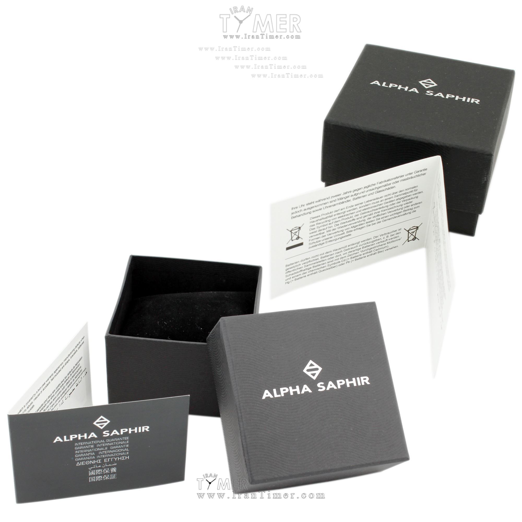 قیمت و خرید ساعت مچی زنانه آلفا صفیر(ALPHA SAPHIR) مدل 296A کلاسیک | اورجینال و اصلی