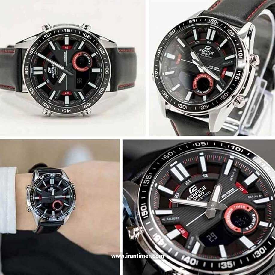 قیمت و خرید ساعت مچی مردانه کاسیو (CASIO) ادیفس(ادیفایس) مدل EFV-C100L-1AVDF کلاسیک | اورجینال و اصلی