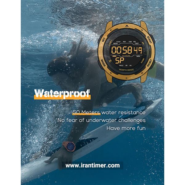 قیمت و خرید ساعت مچی مردانه نورث اج(North Edge) مدل MARS Red اسپرت | اورجینال و اصلی