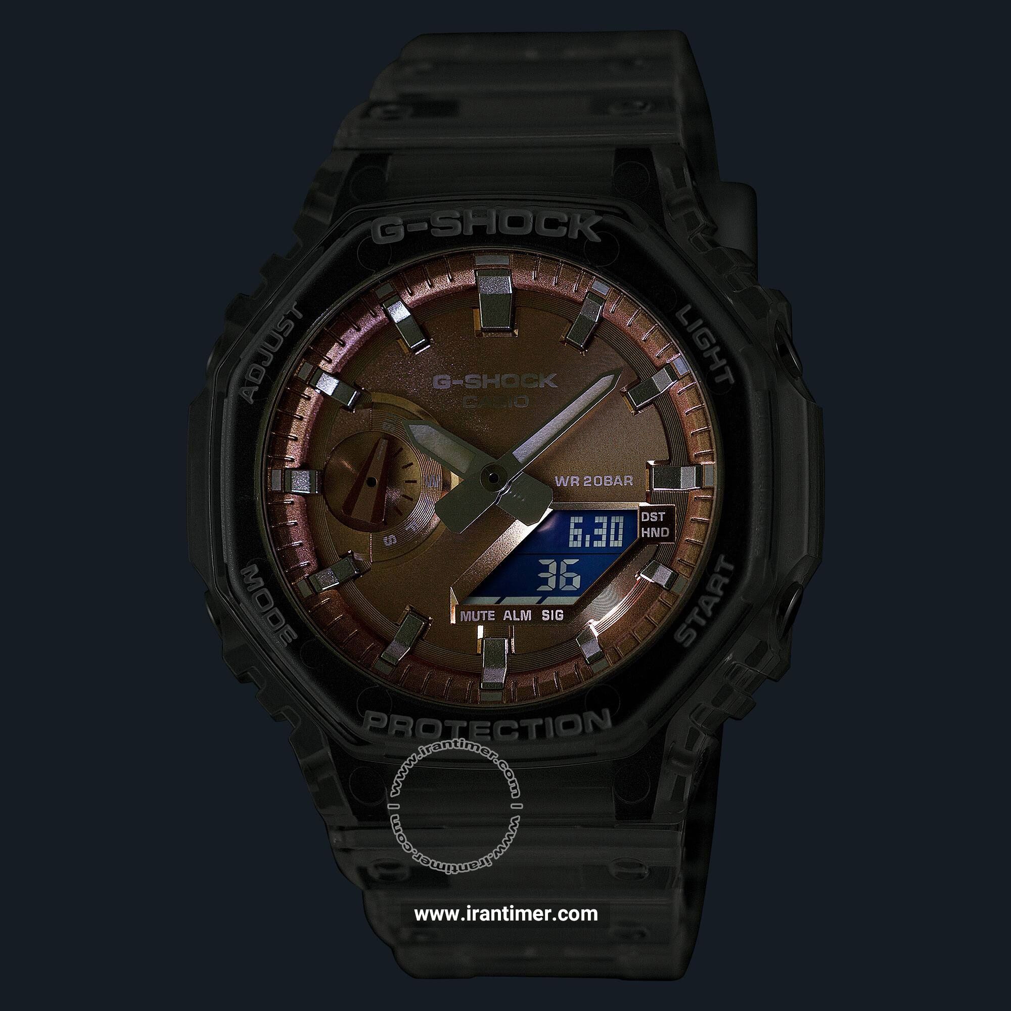 قیمت و خرید ساعت مچی مردانه کاسیو (CASIO) جی شاک مدل GA-2100BM-7A5DR اسپرت | اورجینال و اصلی