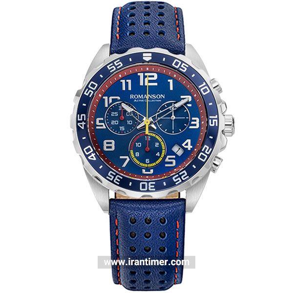 قیمت و خرید ساعت مچی مردانه رومانسون(ROMANSON) مدل AL0002HMUWA42W-BL اسپرت | اورجینال و اصلی