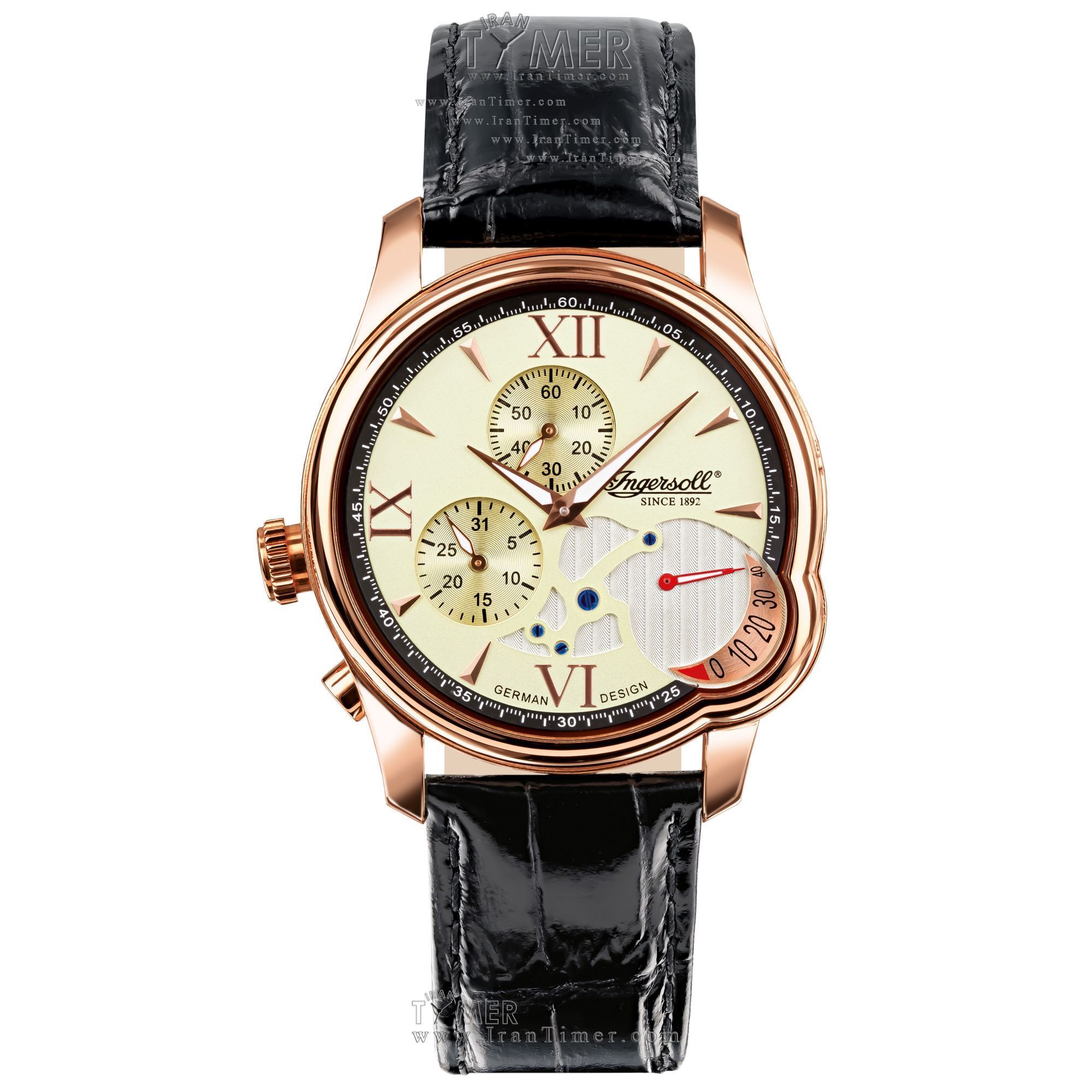 قیمت و خرید ساعت مچی مردانه اینگرسول(INGERSOLL) مدل IN8010RCR کلاسیک | اورجینال و اصلی