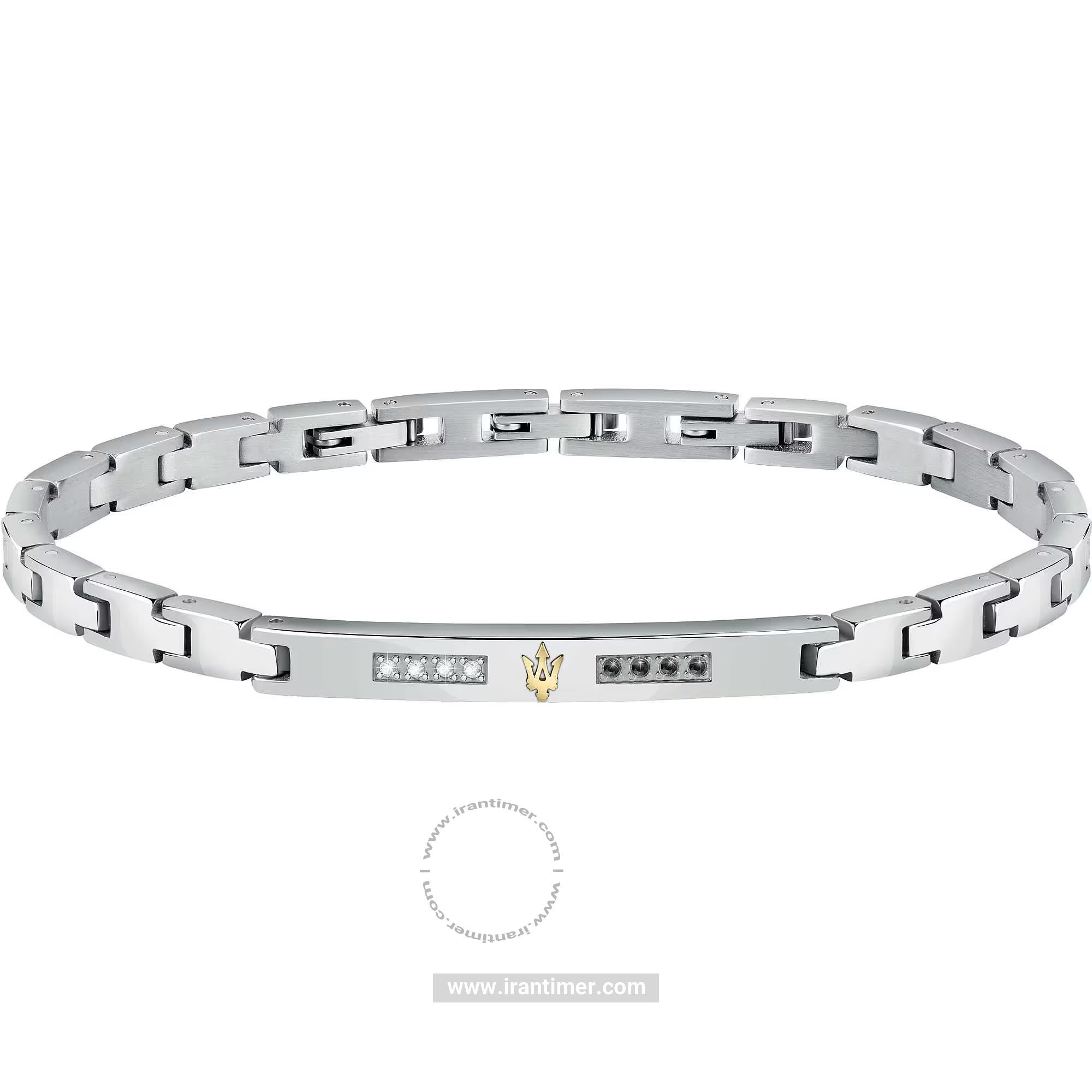 قیمت و خرید دستبند باز مردانه مازراتی(MASERATI) مدل JM521ATY12 فشن (ست لباس) | اورجینال و اصلی