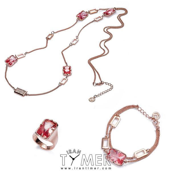 قیمت و خرید ست حلقه (انگشتر) گردنبند دستبند باز زنانه ویسروی(VICEROY) مدل 3134C19019-SET فشن (ست لباس) | اورجینال و اصلی