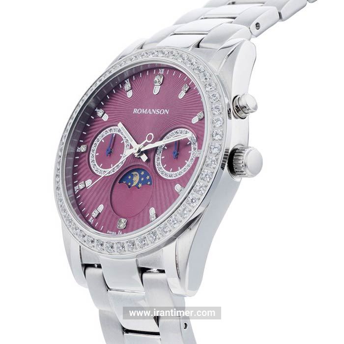 قیمت و خرید ساعت مچی زنانه رومانسون(ROMANSON) مدل RM4210QL1WAF2W-PURPLE فشن | اورجینال و اصلی