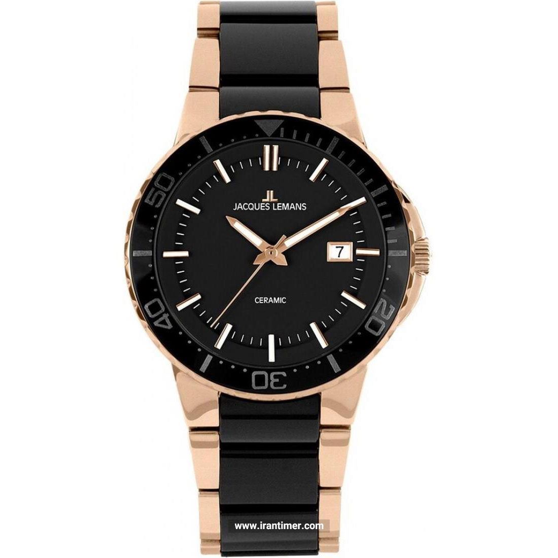 قیمت و خرید ساعت مچی مردانه ژاک لمن(JACQUES LEMANS) مدل 1-2164C کلاسیک | اورجینال و اصلی