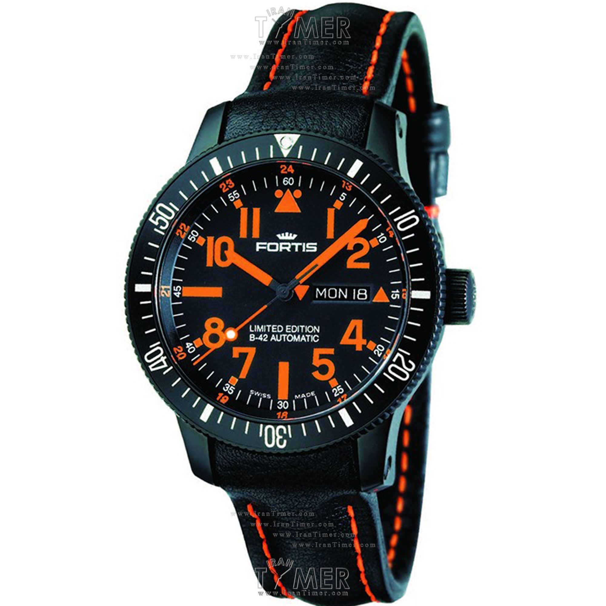 قیمت و خرید ساعت مچی مردانه فورتیس(FORTIS) مدل F-647.28.13-LF.13 کلاسیک اسپرت | اورجینال و اصلی