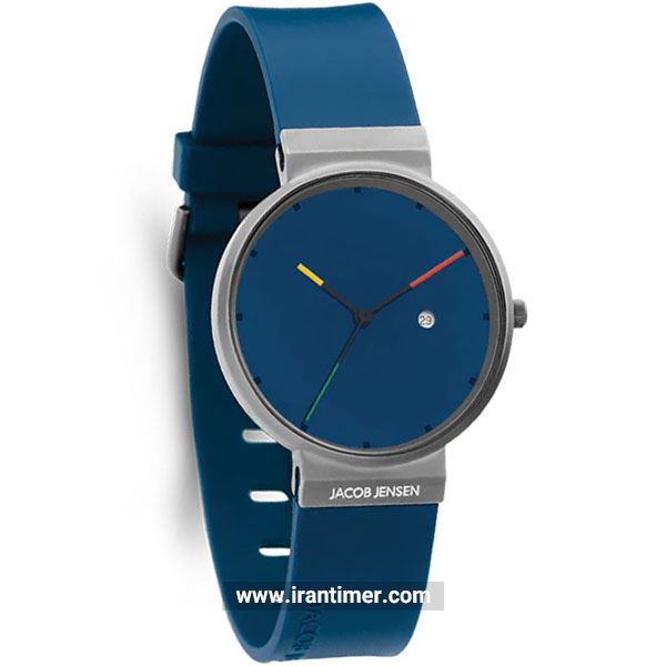 قیمت و خرید ساعت مچی مردانه جیکوب جنسن(Jacob Jensen) مدل TITANIUM 642-Blue اسپرت | اورجینال و اصلی