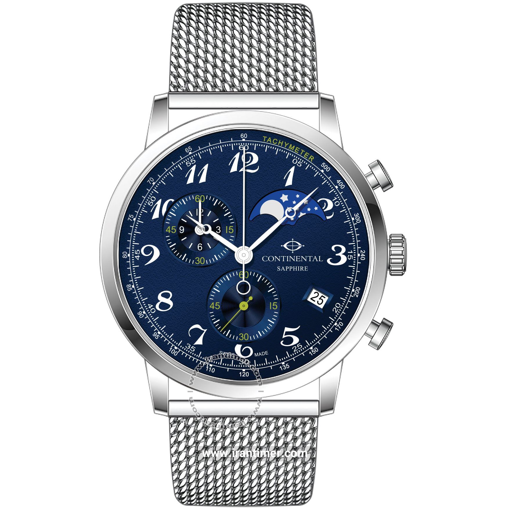 قیمت و خرید ساعت مچی مردانه کنتیننتال(CONTINENTAL) مدل 18502-GC101820 کلاسیک | اورجینال و اصلی