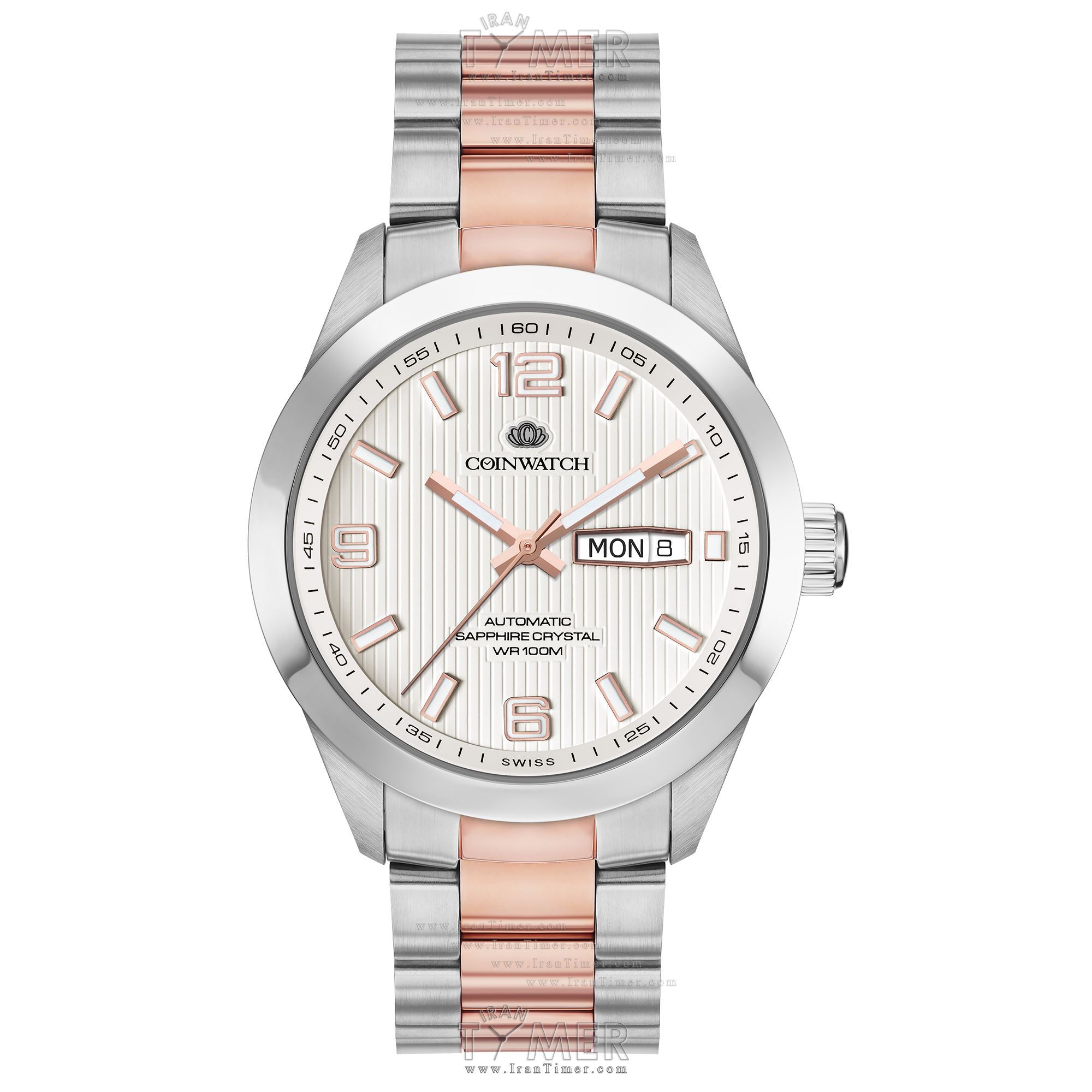 قیمت و خرید ساعت مچی مردانه کوین واچ(COINWATCH) مدل C151RWH کلاسیک | اورجینال و اصلی